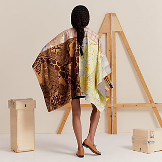 ジャケット HAND-SEWN DERRIK CASHMERE CAPE Cashmere cape | Hermès Mainland China